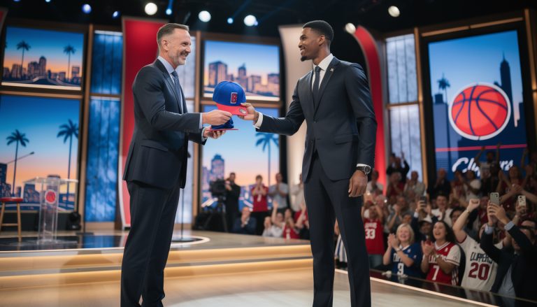 découvrez comment les los angeles clippers parient sur le jeune talent français narcisse ngoy lors de la draft nba, une nouvelle étoile montante à suivre de près.