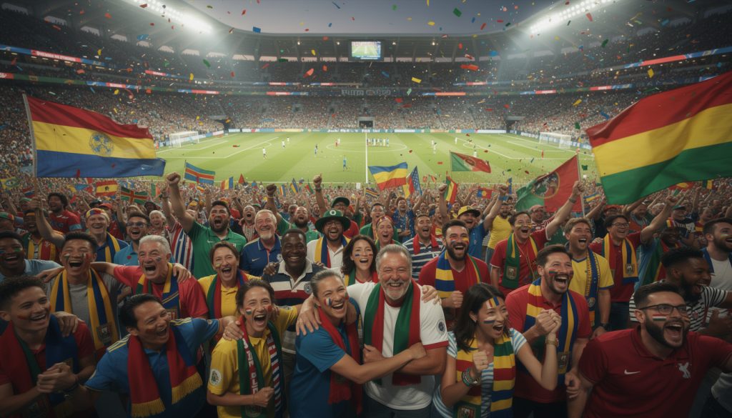 découvrez l'interview exclusive de nathalie iannetta sur la coupe du monde de football, un événement riche en émotions et en moments de fraternité entre les nations.