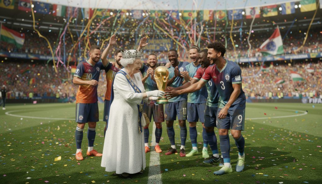 découvrez comment la reine elizabeth ii a marqué l'histoire de la coupe du monde de football en honorant l'équipe victorieuse lors d'une cérémonie mémorable.