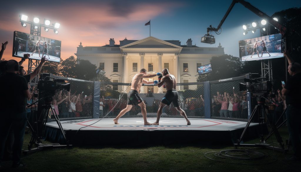 suivez l'ufc maison blanche en direct ce week-end avec notre guide complet pour ne rien manquer de l'événement mma incontournable.